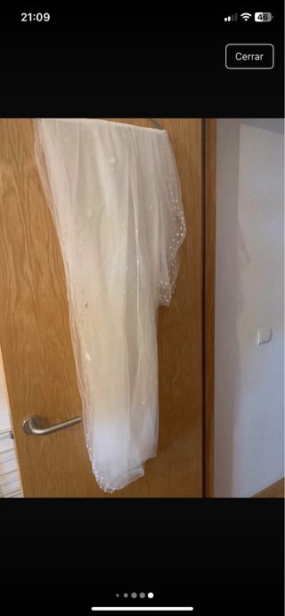 Velo de novia largo