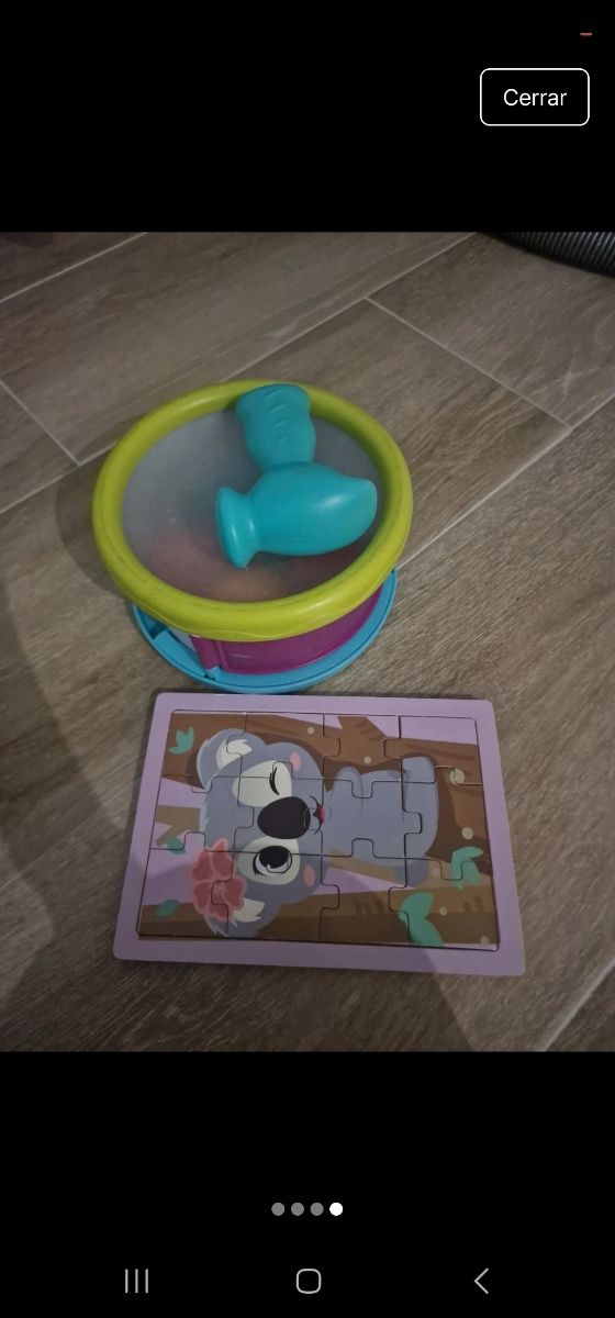 Lote juguete y puzzle