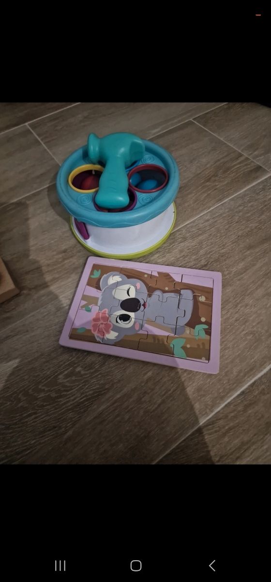 Lote juguete y puzzle