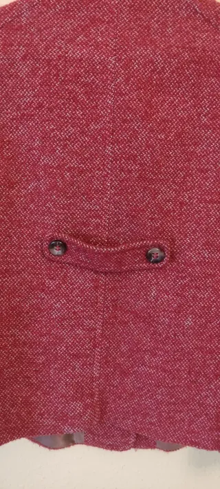 Blazer burdeos mujer