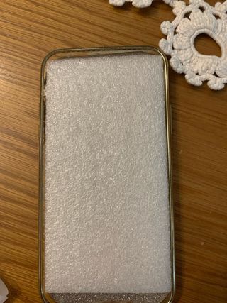 Cover Glitter Oro iPhone X/XS