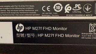 Monitor HP M27f FHD 
