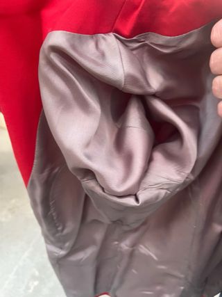 Chaqueta Zara Roja Talla M