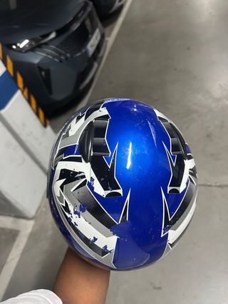 Casco Moto Niño XS Protectwear Azul