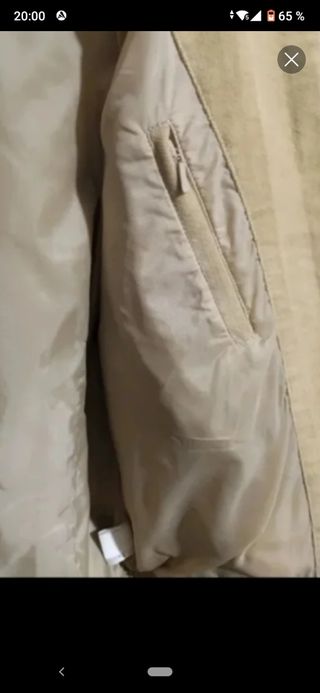 Chaqueta Cazadora Mujer Beige