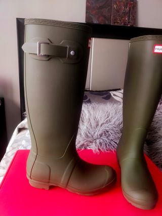 Botas Hunter Verde Oliva Talla 37