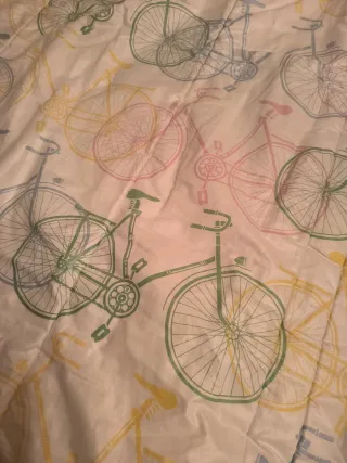 Edredón infantil bicicletas 140x225