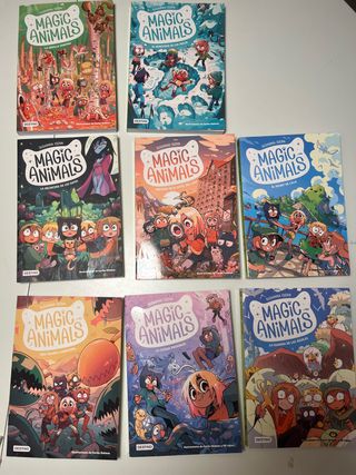Magic Animals , en castellano. Libros del 3 al 10