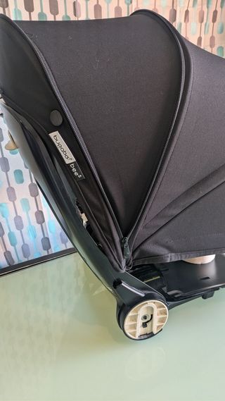 capota bugaboo bee 5  negra extensible 