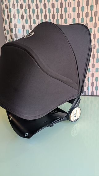 capota bugaboo bee 5  negra extensible 