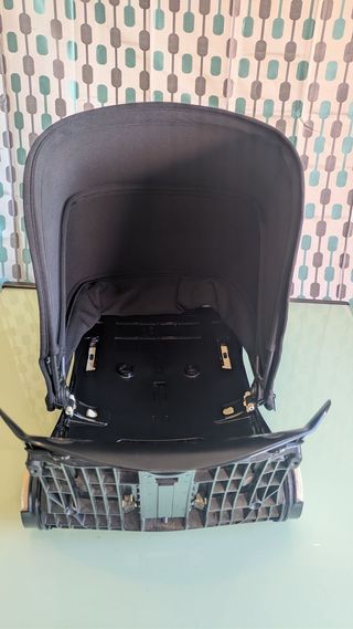 capota bugaboo bee 5  negra extensible 