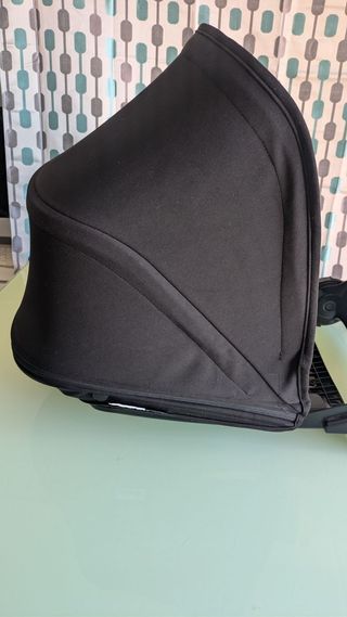 capota bugaboo bee 5  negra extensible 