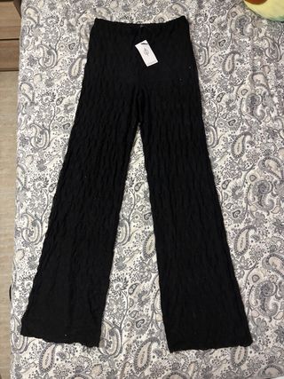 Pantalón Stradivarius Negro Talla M