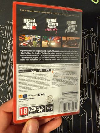 Switch GTA Trilogy Definitive Edition - Sigillato