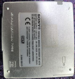 Sony MZ-N710 Net MD Walkman Plata