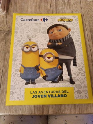 Álbum Minions Nace un Villano Carrefour