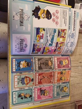 Álbum Minions Nace un Villano Carrefour