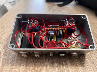 Pedal AB/Y Handmade Glioni electronics.