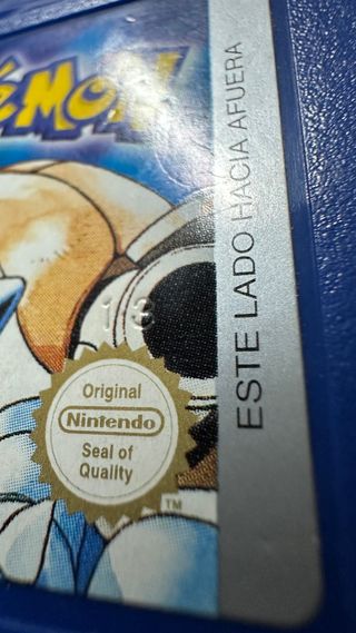 Pokemon Azul ORIGINAL GameBoy