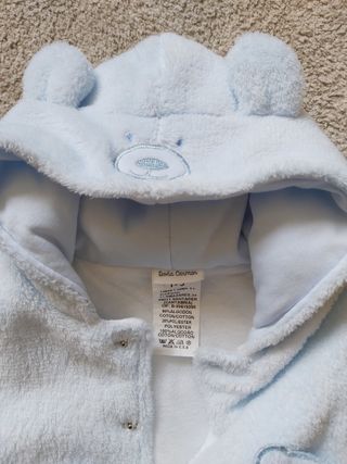 Buzo bebé azul 1-3 meses