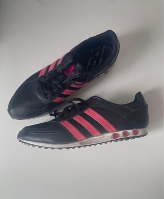 Zapatillas Adidas Mujer Negras y Rosas