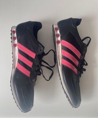Zapatillas Adidas Mujer Negras y Rosas