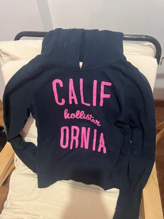 Sudadera Hollister California Negra