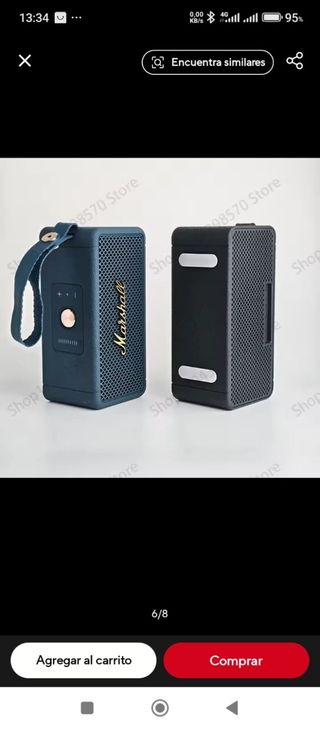 Altavoz Bluetooth Marshall Verde