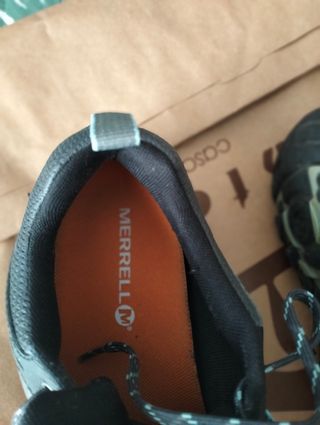 Deportivas Merrell Senderismo Gris. Número 40.