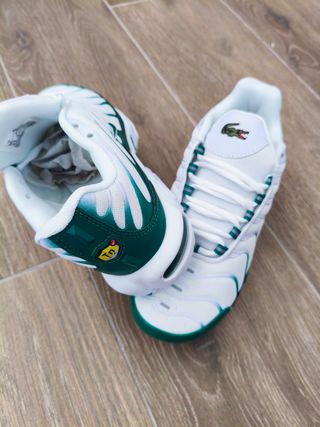 Zapatillas Nike Lacoste Blancas y Verdes
