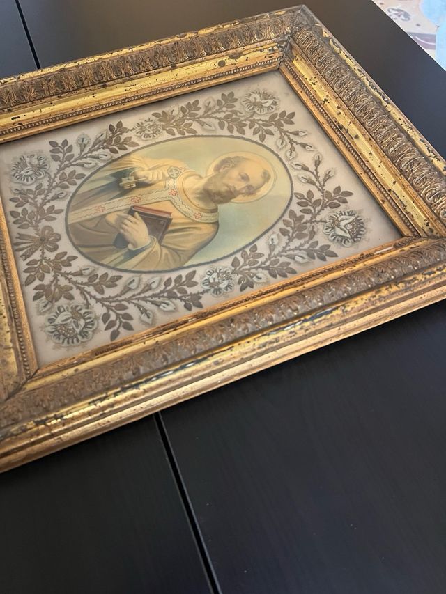 Cuadro San Pedro Marco Dorado