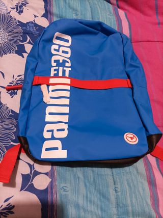 Zaino Panini Fit Blu/Rosso