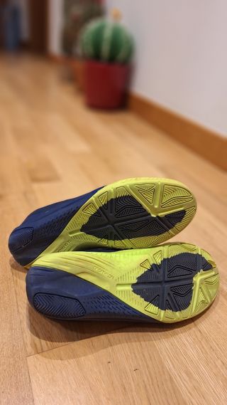 Zapatillas Fútbol Sala Azul y Verde