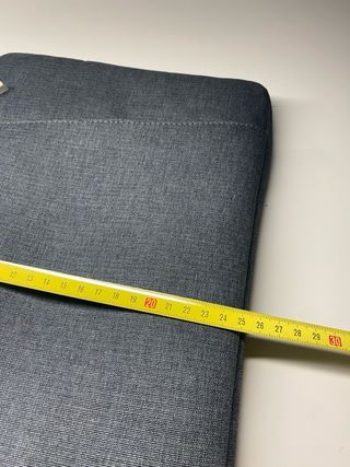 Funda portátil JeTech gris 25x34 cm