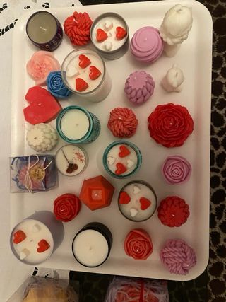 Candele fatte in casa 100% soia