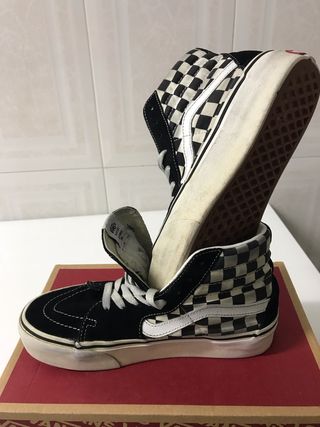 Zapatillas Vans SK8-Hi Checkerboard Talla 38