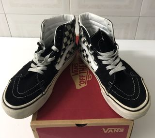 Zapatillas Vans SK8-Hi Checkerboard Talla 38