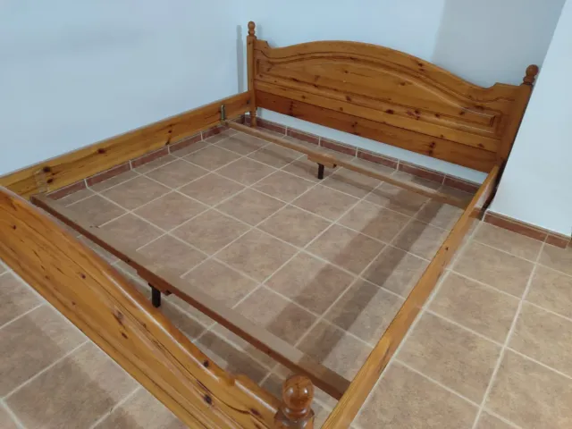 Cama Matrimonio Madera