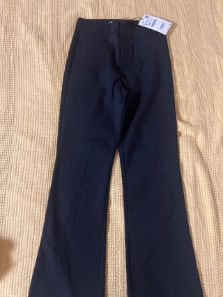 Pantalón Zara Azul Talla S