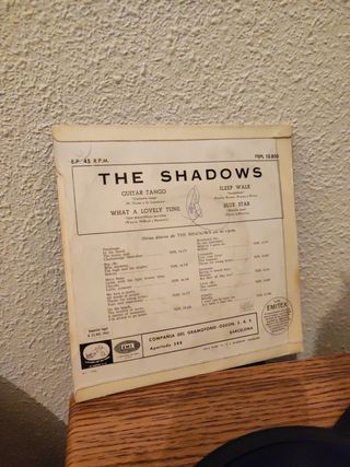 Disco vinilo 7 " de The Shadows