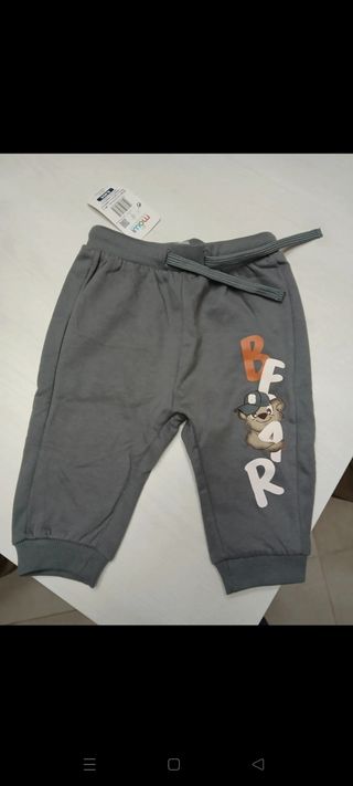 Pantaloni tuta bambino caldo