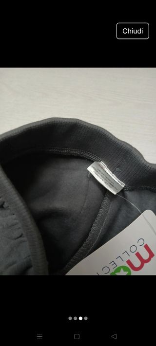 Pantaloni tuta bambino caldo