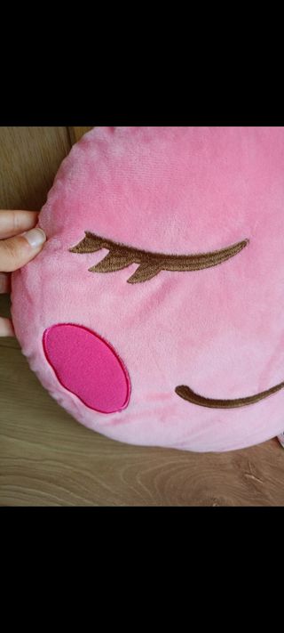 Cuscino bimba rosa morbido