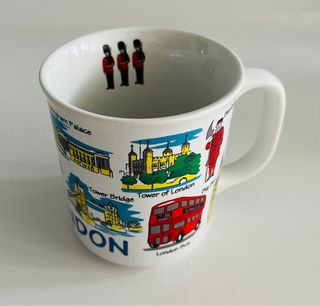 3 Tazas Recuerdo de Londres
