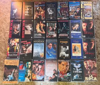 Colección Películas VHS Clásicas a 2,95 eu/Unidad