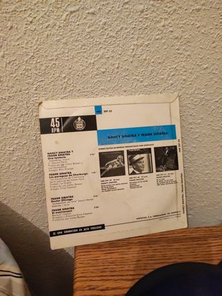 Vinilo de 7 " de Nancy & Frank Sinatra