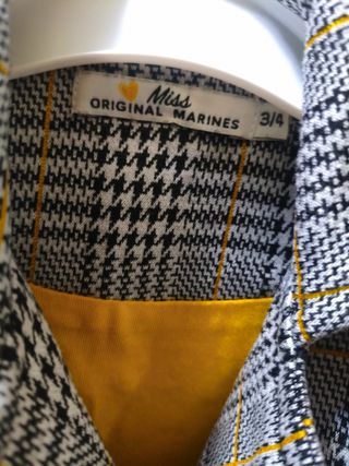 Giacca bimba Original Marines a quadri