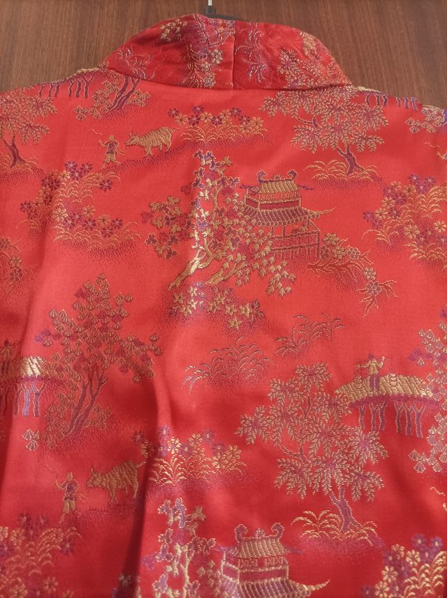 Giacca Kimono Cinese Rossa OVS Taglia 46