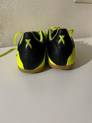 Zapatillas Fútbol Sala Adidas Amarillas y Negras