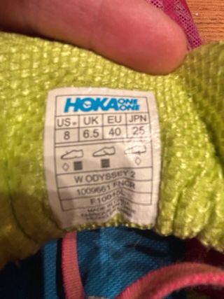 Hoka One Odyssey 2 Zapatillas Running Mujer
